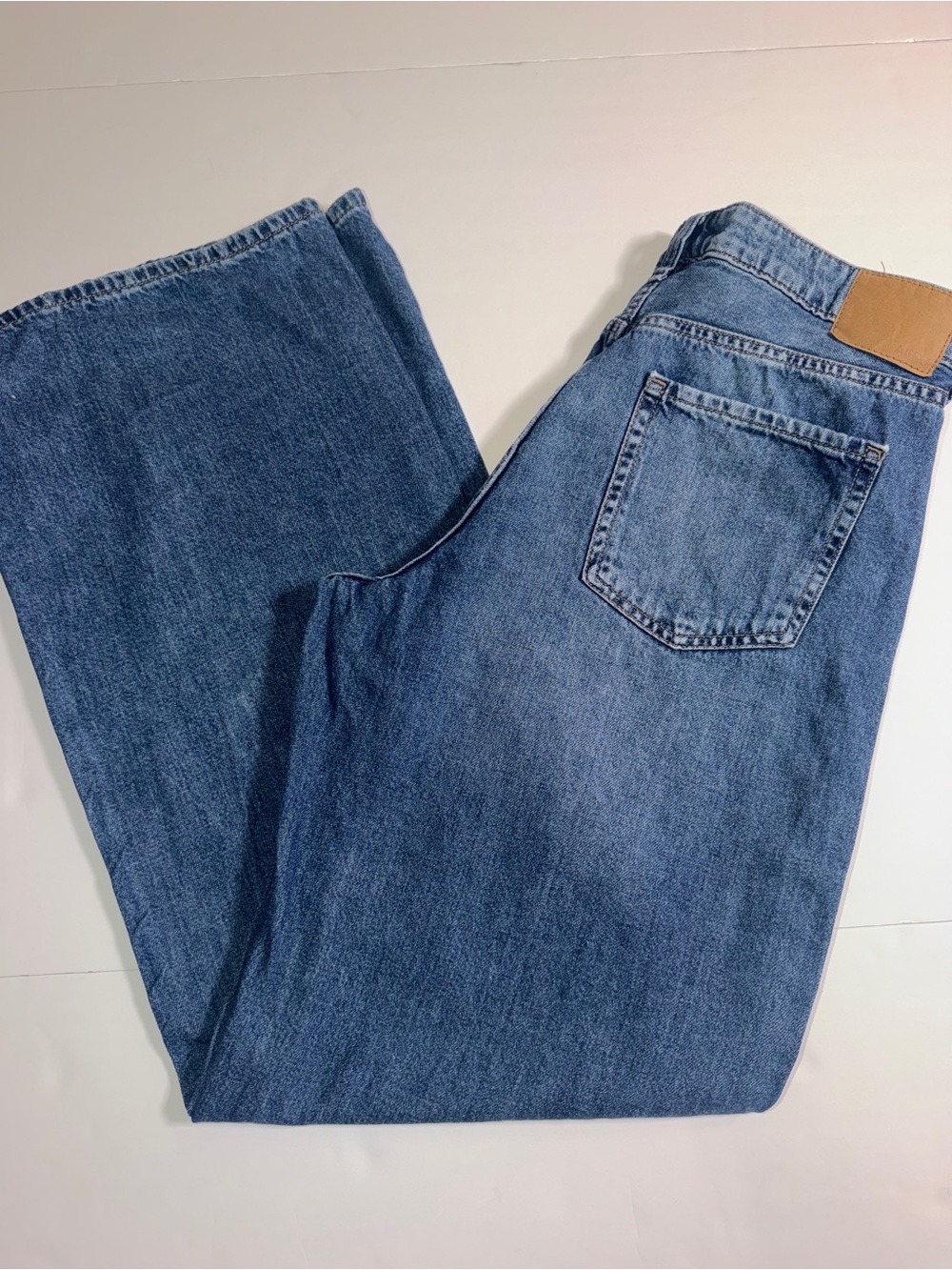 Aeropostale Women’s High Rise Wide Leg Denim Jeans - Size 10